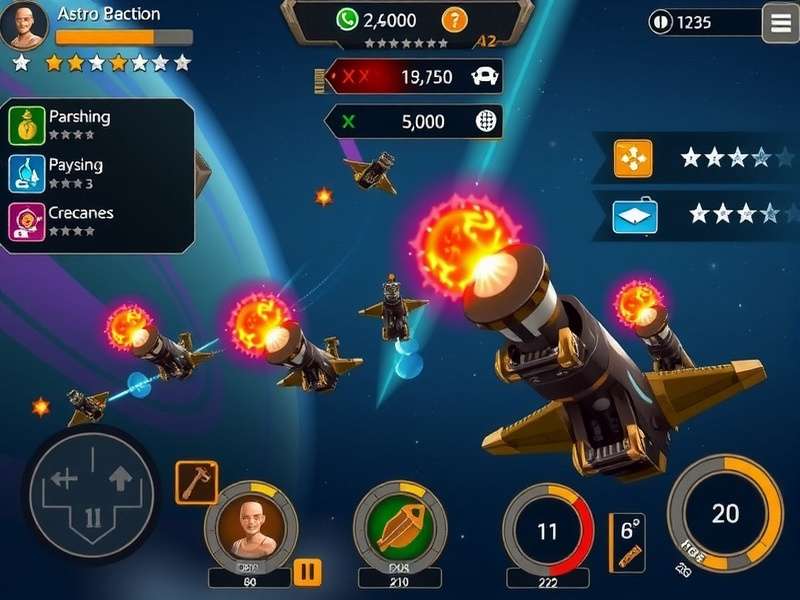 Astro Pirates Galaxy Conquest resource management interface